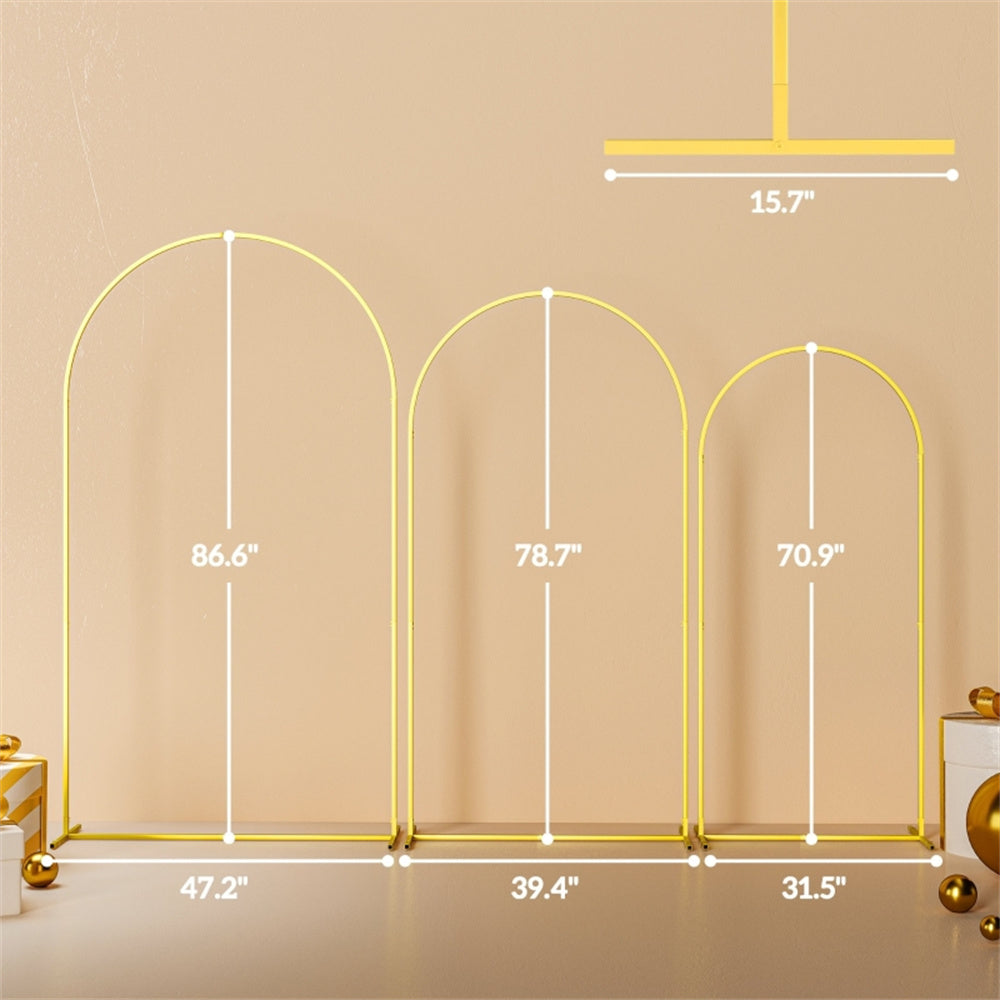 Yard Decor Arch Stand Set