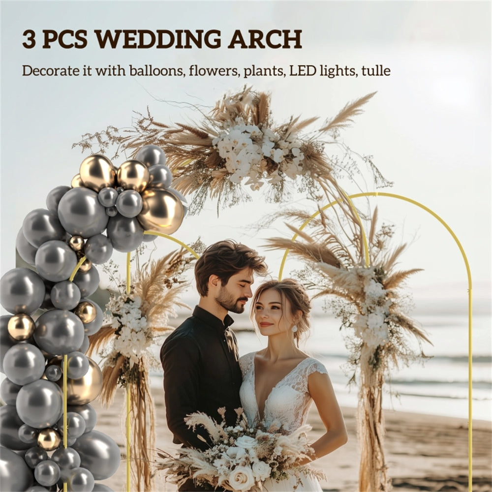 Yard Decor Arch Stand Set