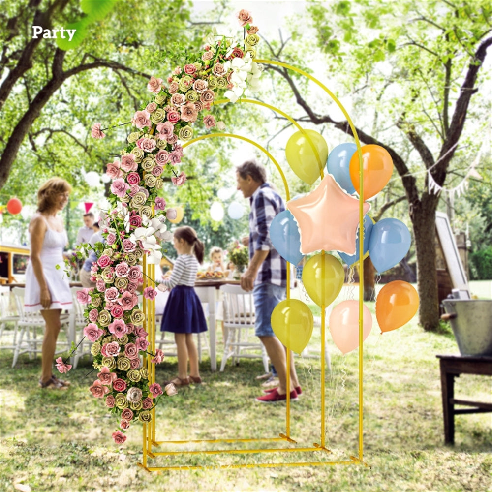 Yard Decor Arch Stand Set