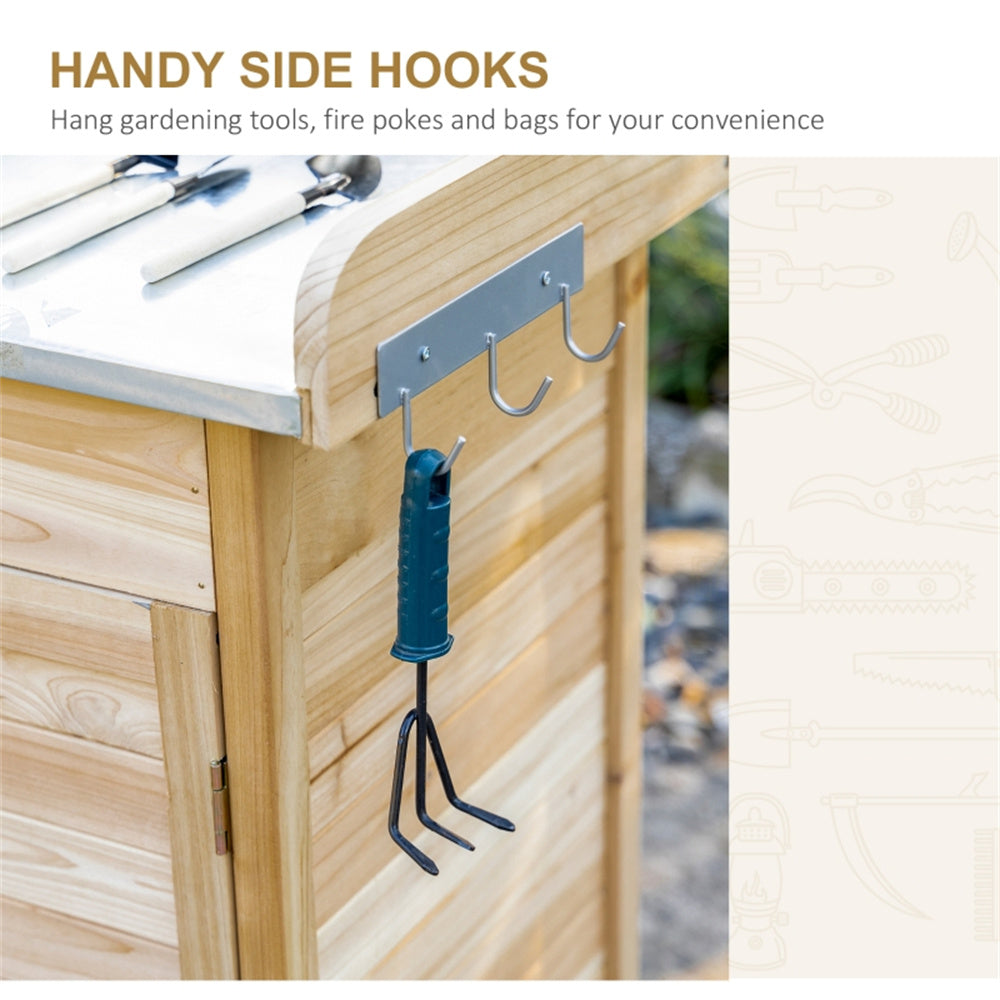 Garden Work Bench、Open Shelf Storage