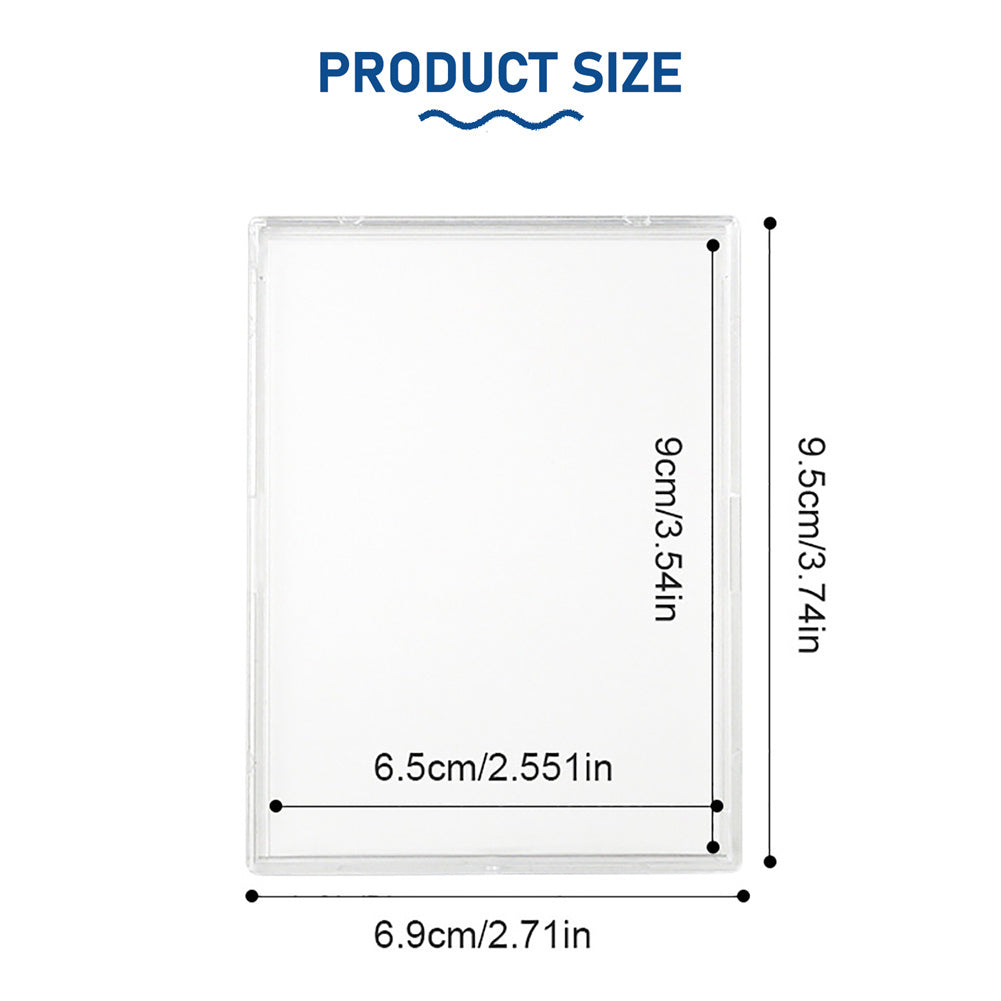 Clear Trading Sleeves Card Protector Holder baseball card