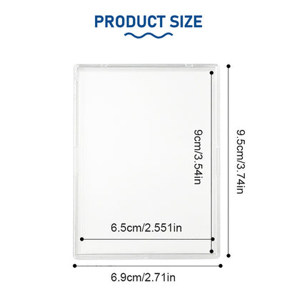 Clear Trading Sleeves Card Protector Holder baseball card