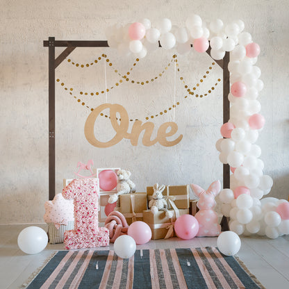 7.2FT Wooden Wedding Arch, Square Wood Arch Wedding Arbor Backdrop Stand for Indoor Outdoor Ceremony Party Proposal Scene Garden Beach Forest Rustic Boho Decoration