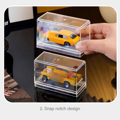 1:64 Toy Model Cars Acrylic Display Case Storage Cabinet
