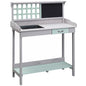 Garden Work Bench、Open Shelf Storage